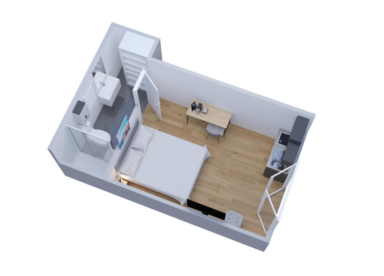 Residence Duguay - Centre Ville - Porte B - Appartements Tout Confort - Neuf - Nouveau Lorient Exterior foto